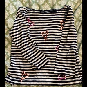 crewcuts candy cane striped tee